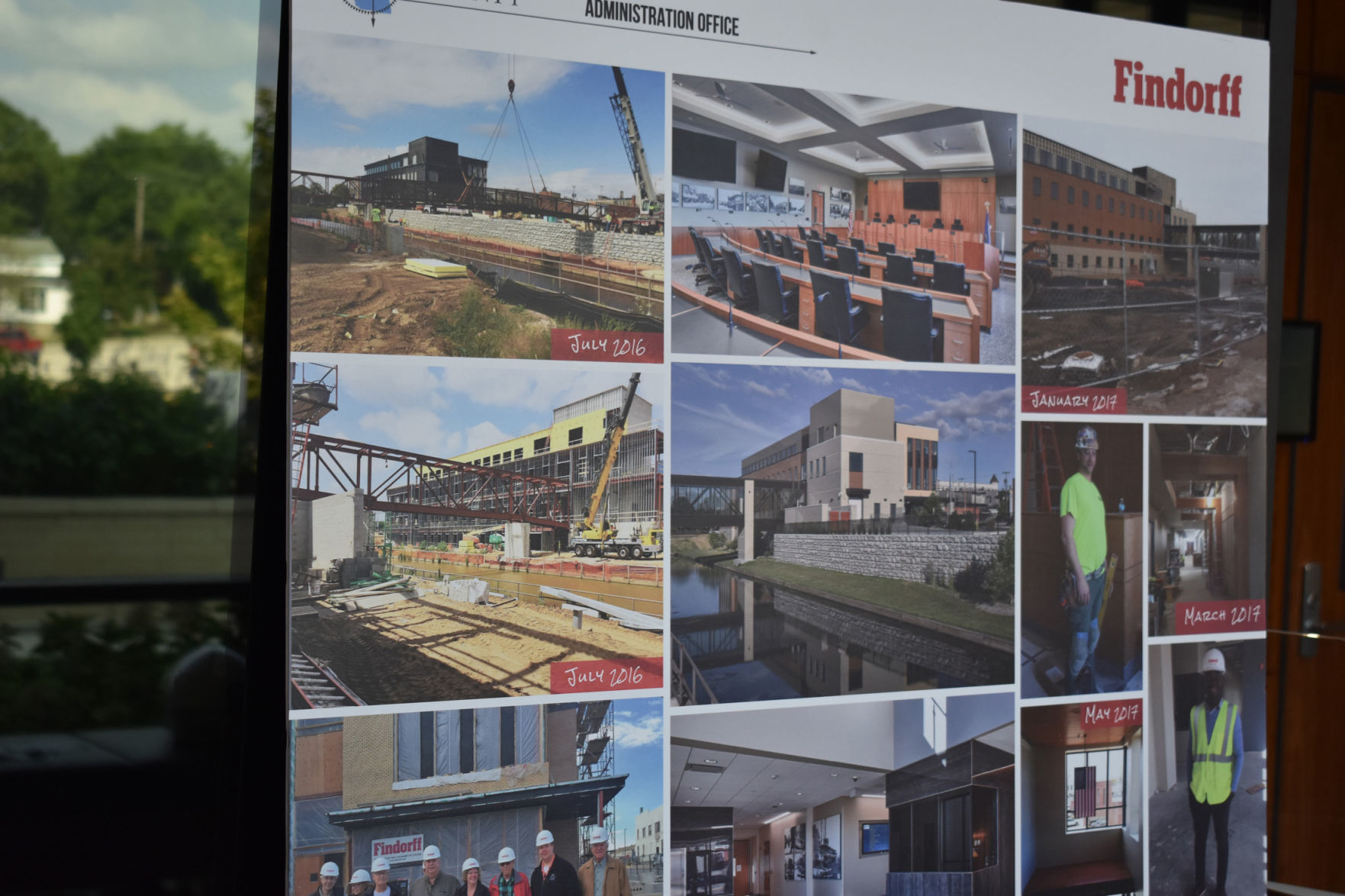 Columbia County dedication photo array